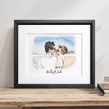 Daddy and Me Illustration