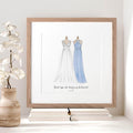 Mother Of The Bride Or Bridesmaid Illustration