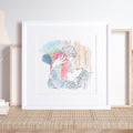 New Mum Personalised Line Portrait