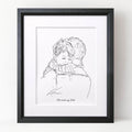 Daddy Line Portrait