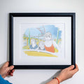 Watercolour Line People Portrait