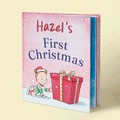 Personalised Baby's First Christmas Book