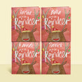 Personalised Christmas Reindeer Story Book
