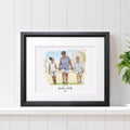 Grandma and Me Illustration
