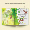 Personalised Lion Story Book