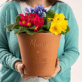 Personalised Flower Pot For Mum
