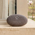 Personalised Pet Pebble with Paw Print