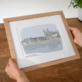 School Or University Graduation Illustration