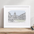School Or University Graduation Illustration