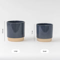 Personalised special date indoor plant pot