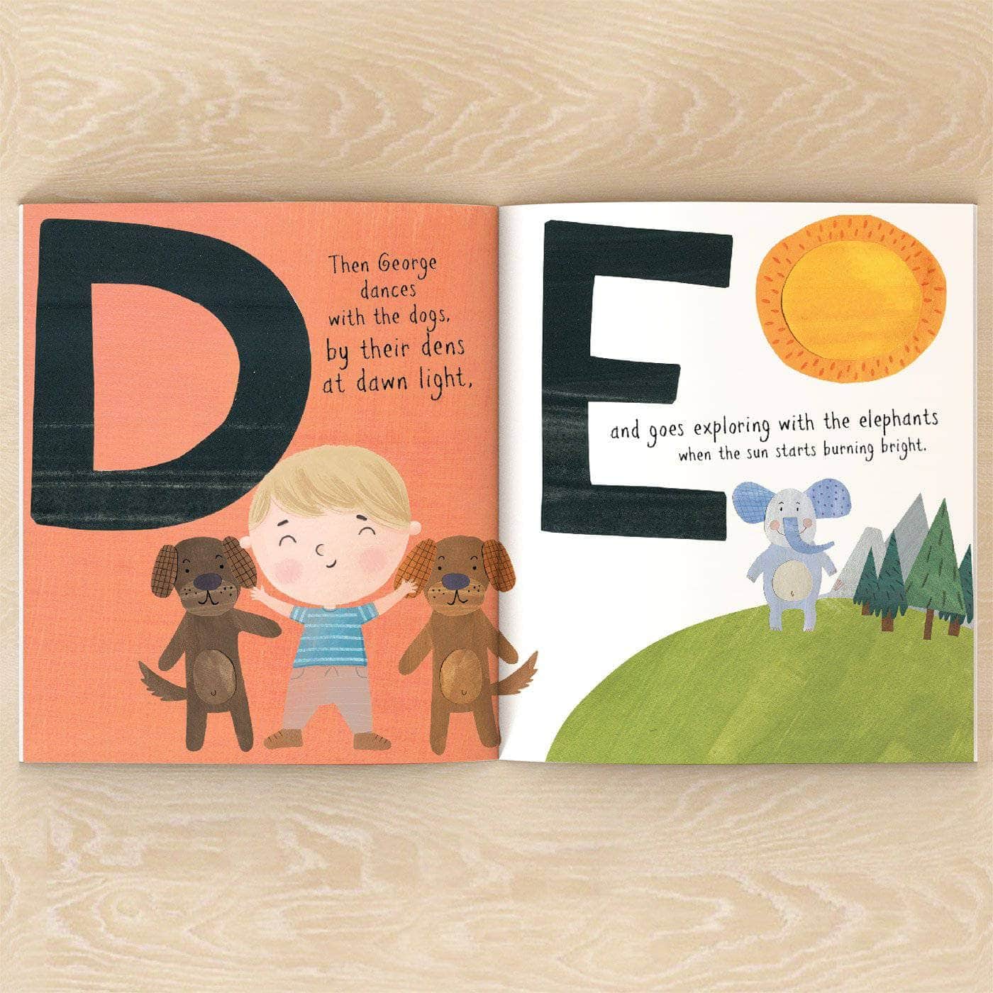 Letterfest.com book Personalised Alphabet Zoo Story Book