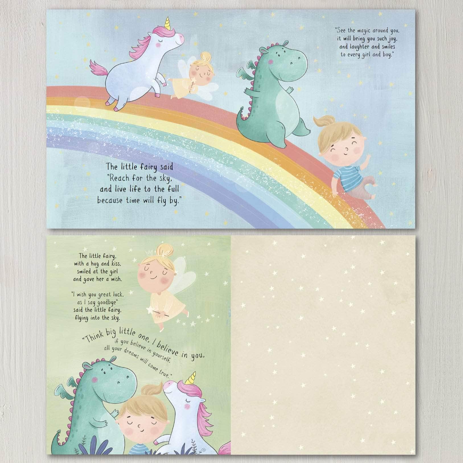 letterfest book Personalised Wish Book For Baby Or Child