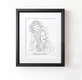 Mummy Line Portrait