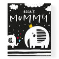 Personalised Sensory Monochrome Baby Book
