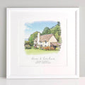 Watercolour House Sketch