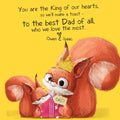 Personalised Greatest Dad in the World Book