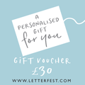 Letterfest Gift E-Voucher