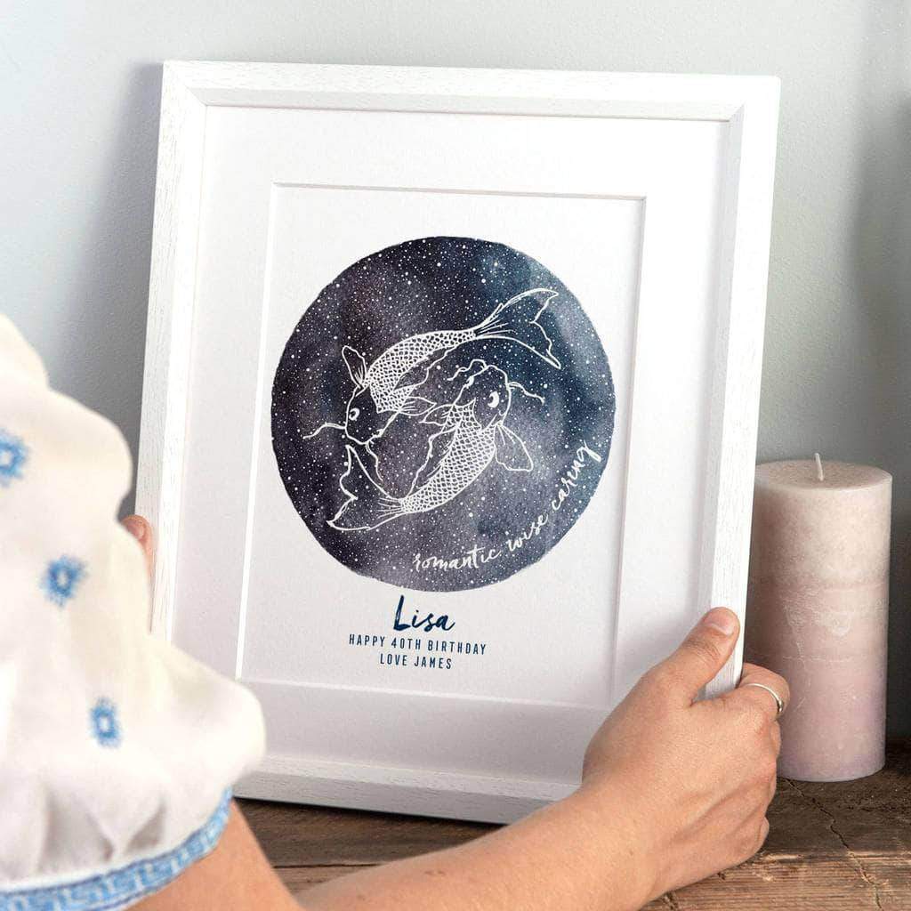 Personalised Birthday Astrology Print