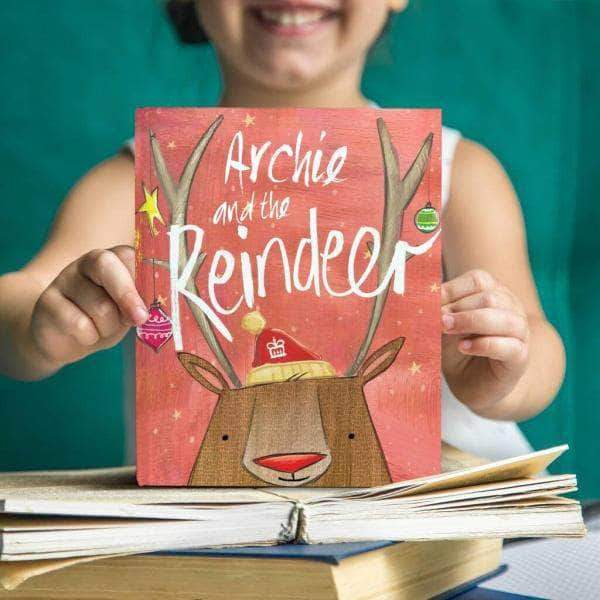 letterfest book Personalised Christmas Reindeer Story Book