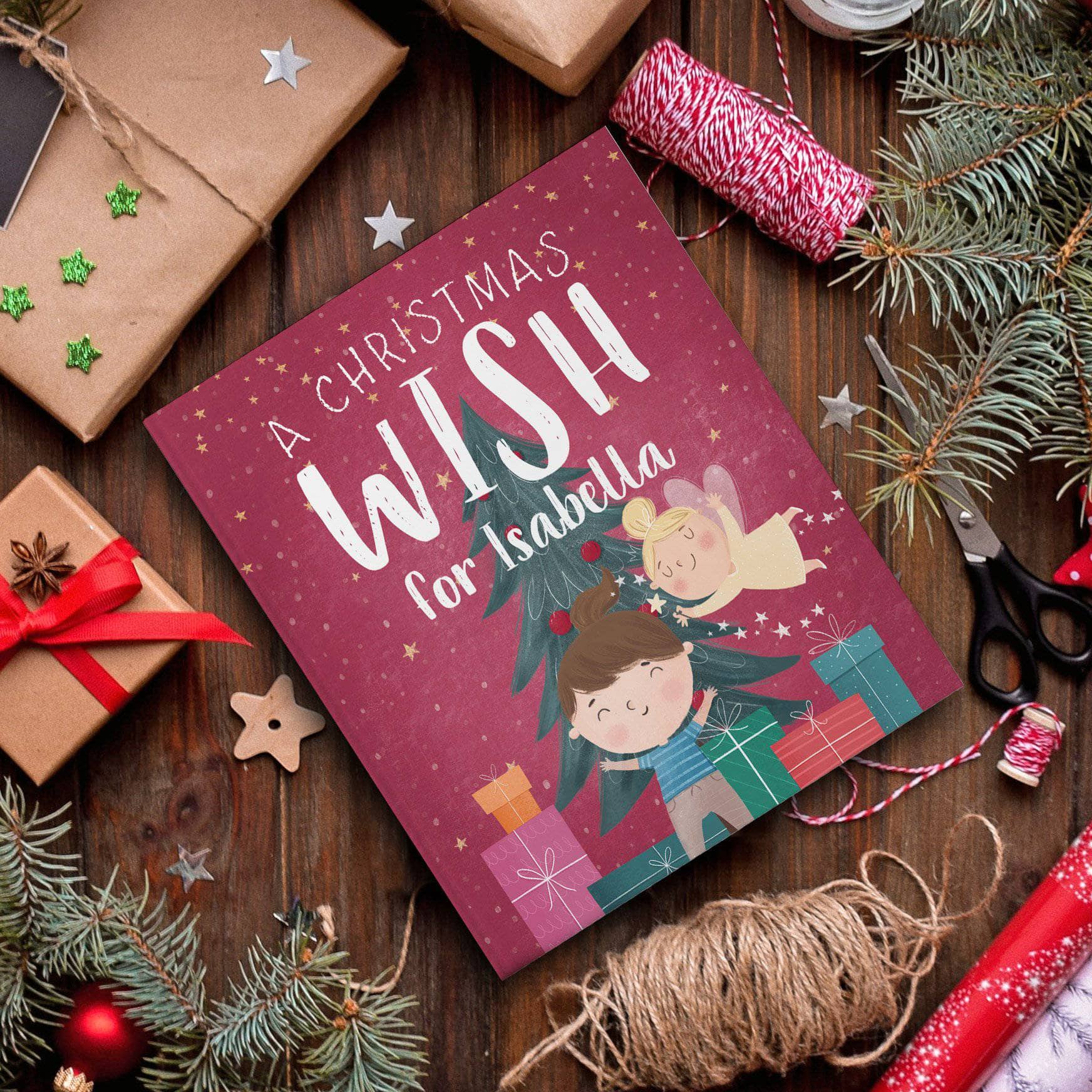 letterfest book Personalised Christmas Wish Story Book