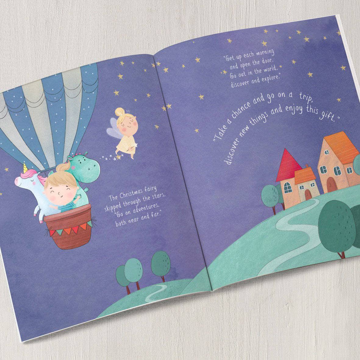 letterfest book Personalised Christmas Wish Story Book