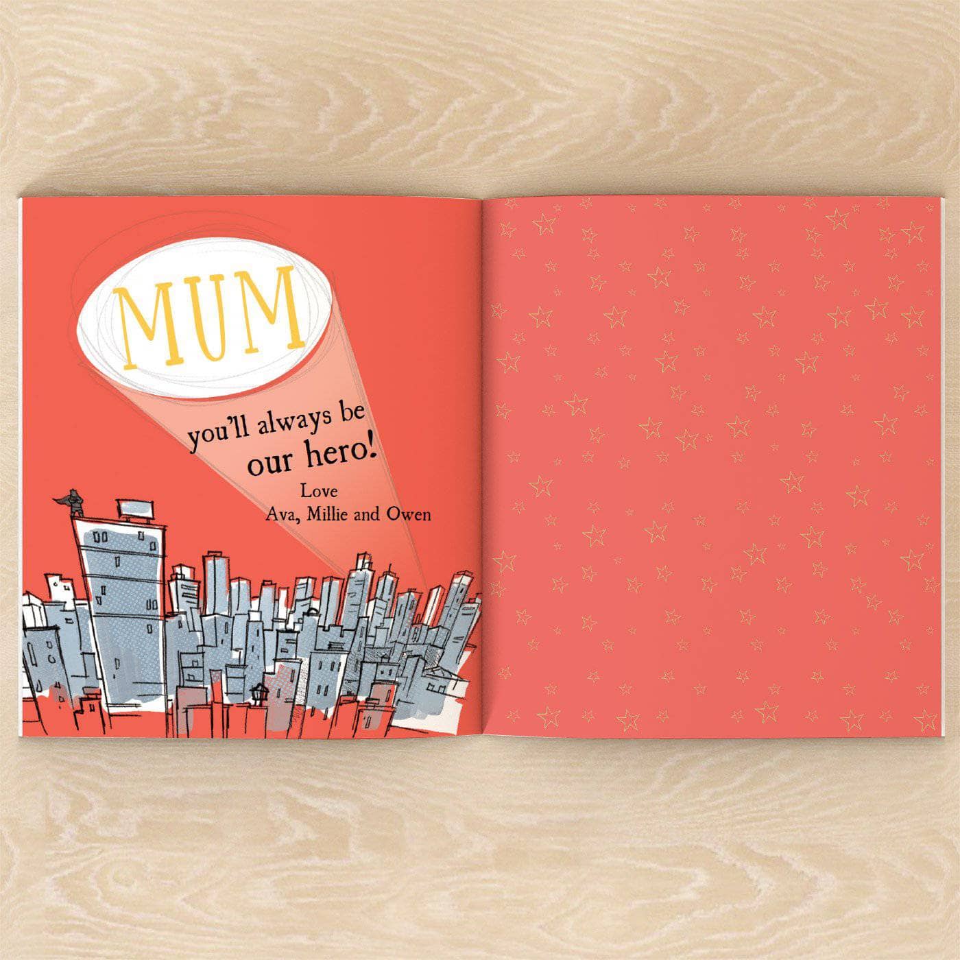 letterfest book Personalised Supermum Book