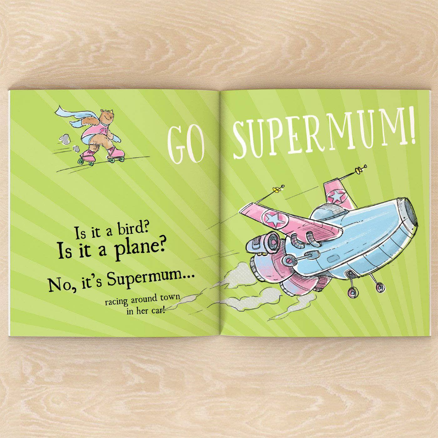 letterfest book Personalised Supermum Book