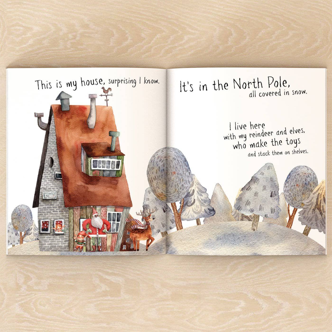 Letterfest.com book Letter from Santa Christmas Book
