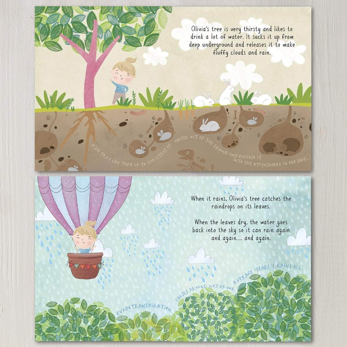 letterfest book Plant A Tree Personalised Story Book