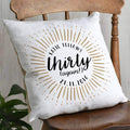 Personalised Calligraphy 40th Cushion