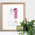 Mother Of The Bride Or Bridesmaid Illustration