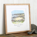 Our Favourite Place Watercolour Sketch