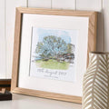 Our Favourite Place Watercolour Sketch