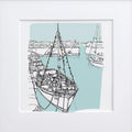 Personalised Boat Illustration