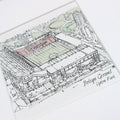Sports Stadium Bespoke Illustration