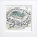Sports Stadium Bespoke Illustration