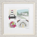 The Story Of Our Wedding Illustration