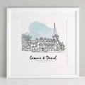 Wedding Venue Line Drawing