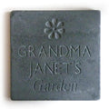 Garden Slate with Flower Icon