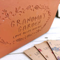 letterfest terracotta Personalised Garden Engraved Terracotta Window Pot