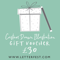 Letterfest Illustration Gift E-Voucher