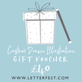 Letterfest Illustration Gift E-Voucher