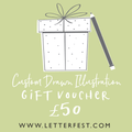 Letterfest Illustration Gift E-Voucher