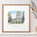 Watercolour Wedding Sketch