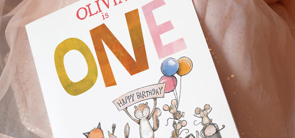 Personalised books for babys birthday