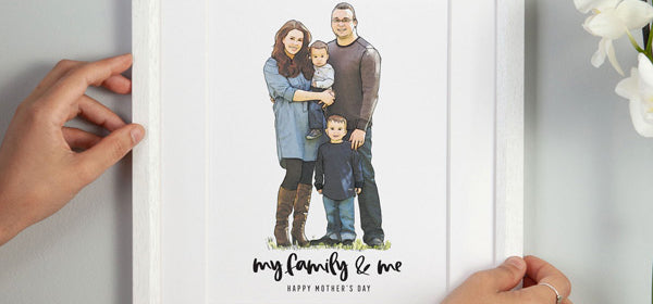 Personalised family portraits