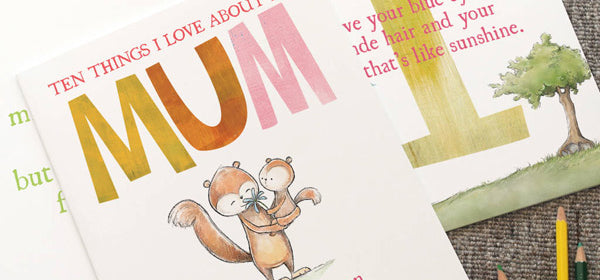 Personalised gifts for Mum from young children