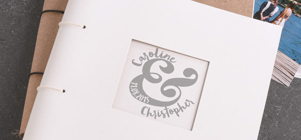 Personalised albums for christenings
