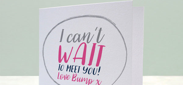 Personalised cards for wedding