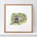 Watercolour Pet Portrait